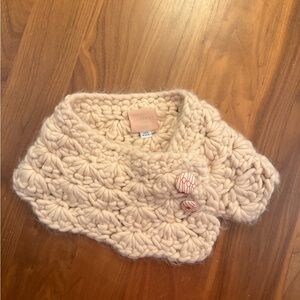 Hand knitted scarf, very soft